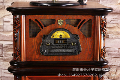 古韵新声，厂家直供——探索阿里巴巴仿古纯铜大喇叭留声机批发采购之道