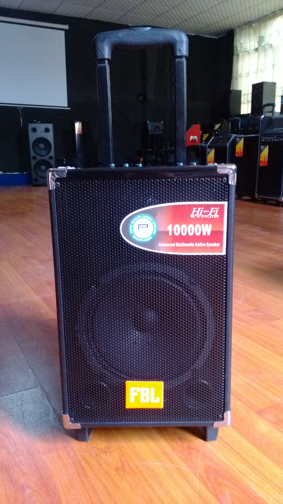 先科音响Q8 大功率拉杆户外音箱，厂家直销批发，教学促销利器